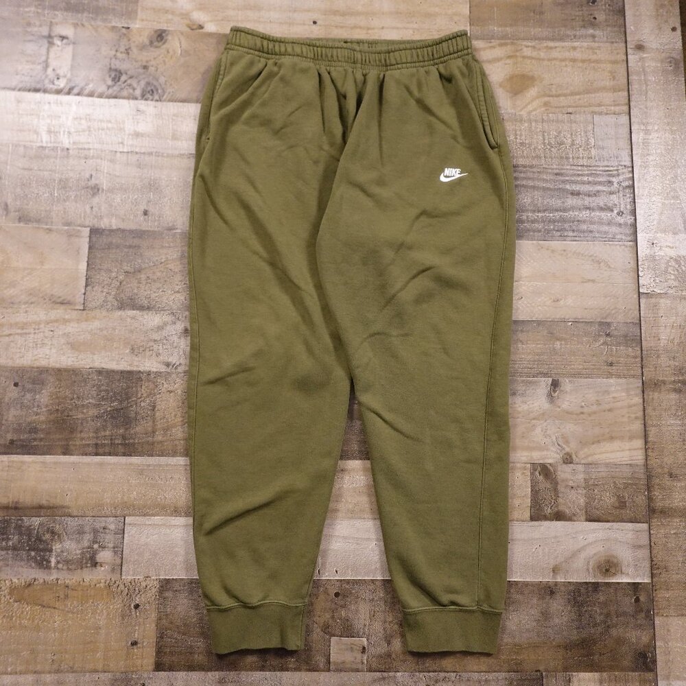 Nike Olive Green Men's Joggers Sweatpants